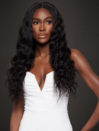 Virgin Brazilian Deep Wave Closure Wig True Glory Hair