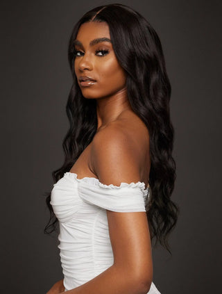 Virgin Brazilian Body Wave Closure Wig True Glory Hair