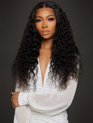 Virgin Brazilian Deep Wave Lace Front Wig True Glory Hair