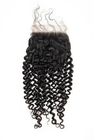 Virgin Brazilian Kinky Curly Lace Closure True Glory Hair