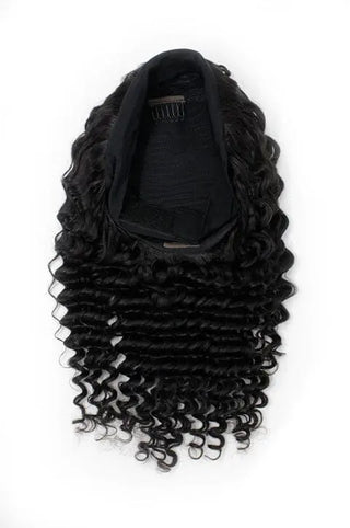 Virgin Brazilian Deep Wave Headband Wig True Glory Hair