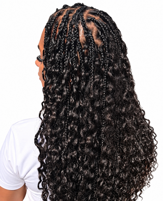 Feather Crochet Burmese Wave