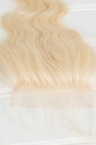 Virgin Brazilian 613 Blonde Body Wave Closure True Glory Hair